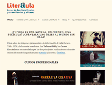 Tablet Screenshot of literaula.com